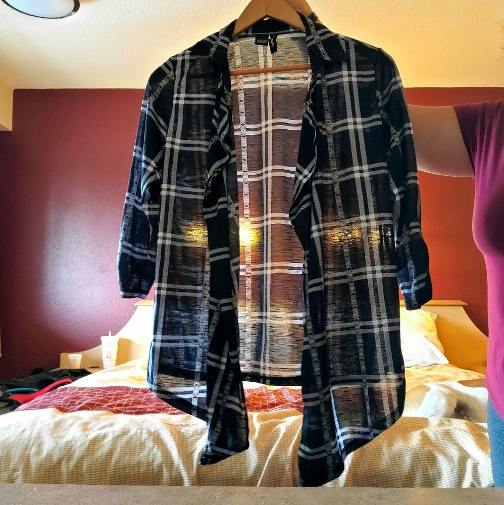 No comment flannel